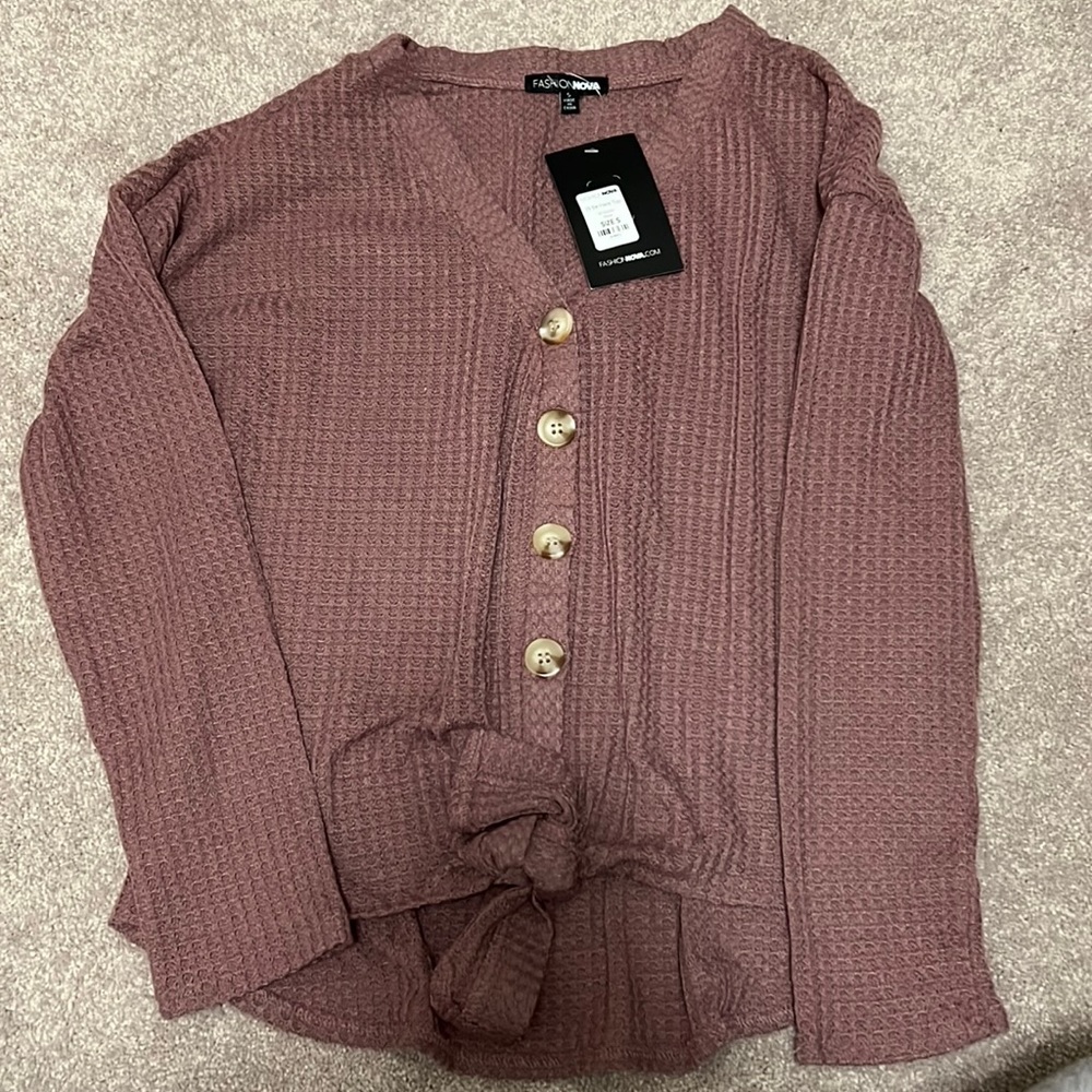 New with tags fashion nova top size S